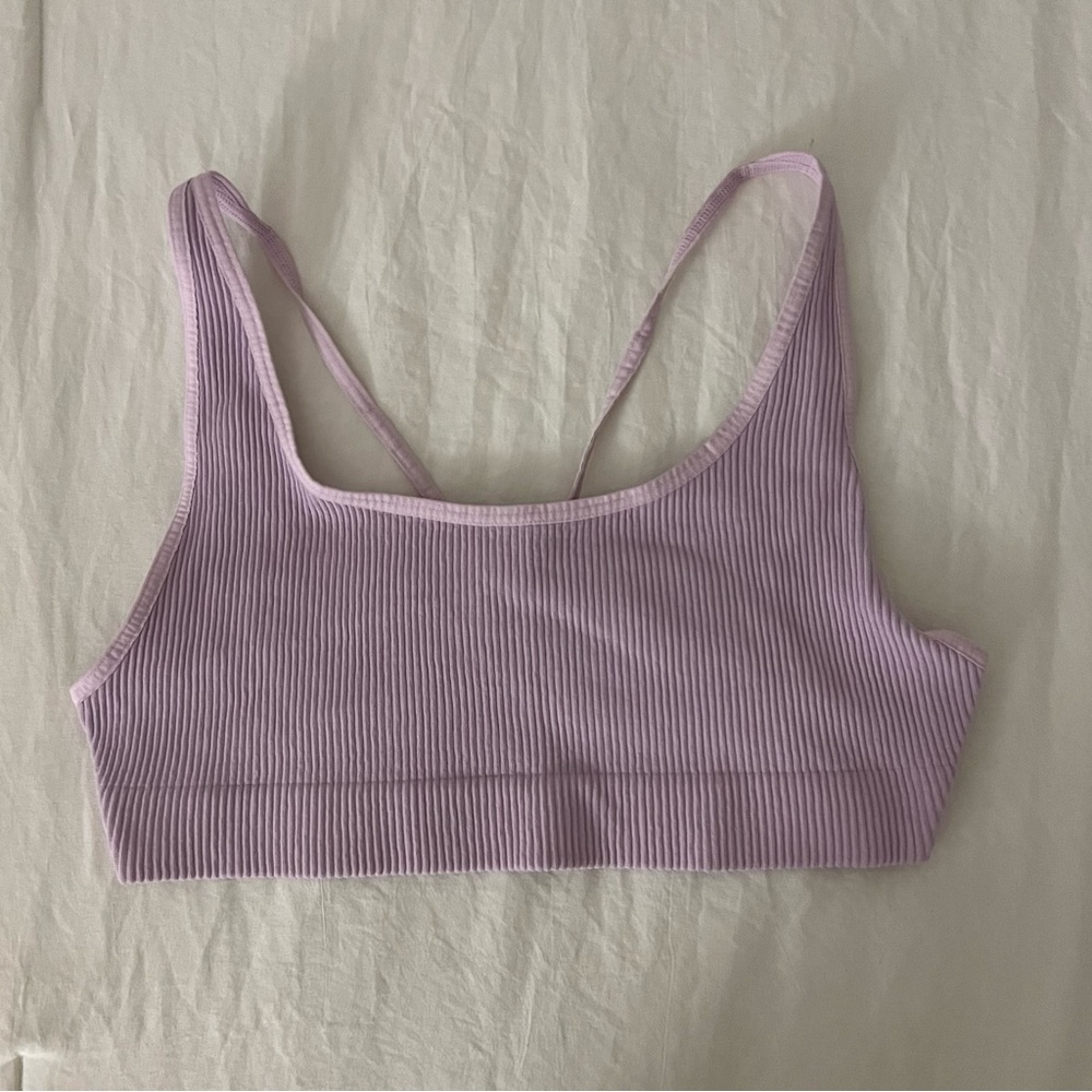 Lilac Free People Sunset Strappy Bra Size M/L
